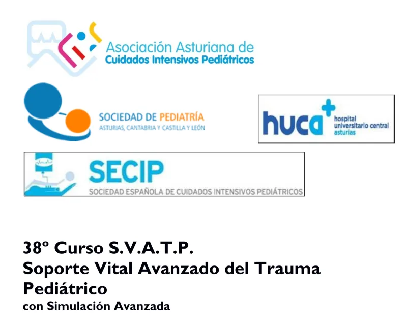38º Curso SVATP. Soporte Vital Avanzado del Trauma Pediátrico con Simulación Avanzada