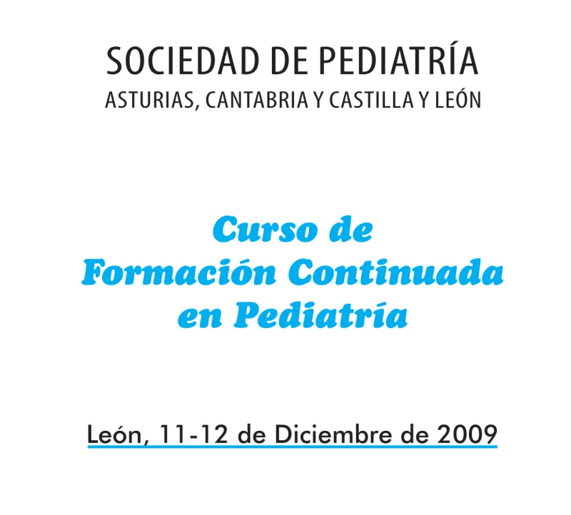 Curso de Formación Continuada en Pediatría