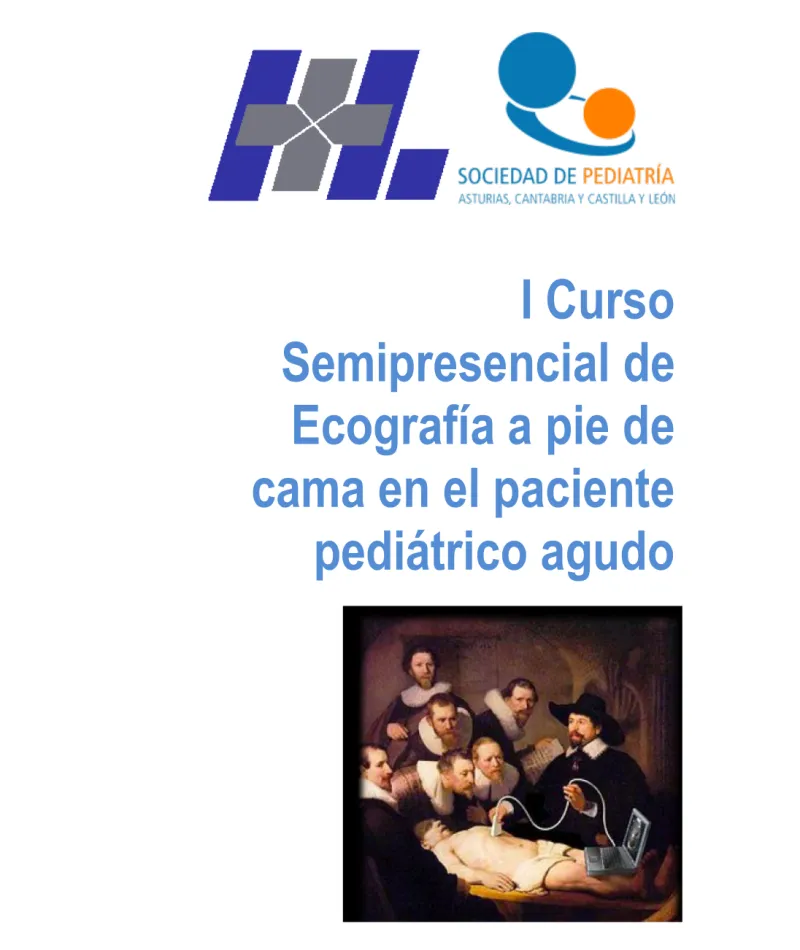 I Curso Semipresencial de Ecografía a pie de cama en el paciente pediátrico agudo