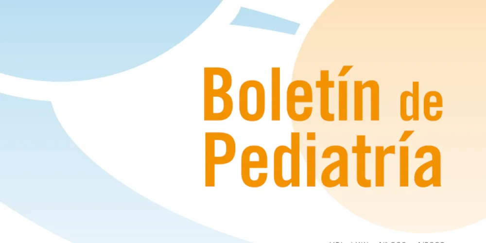 Portada del número 266 del Boletín de Pediatría